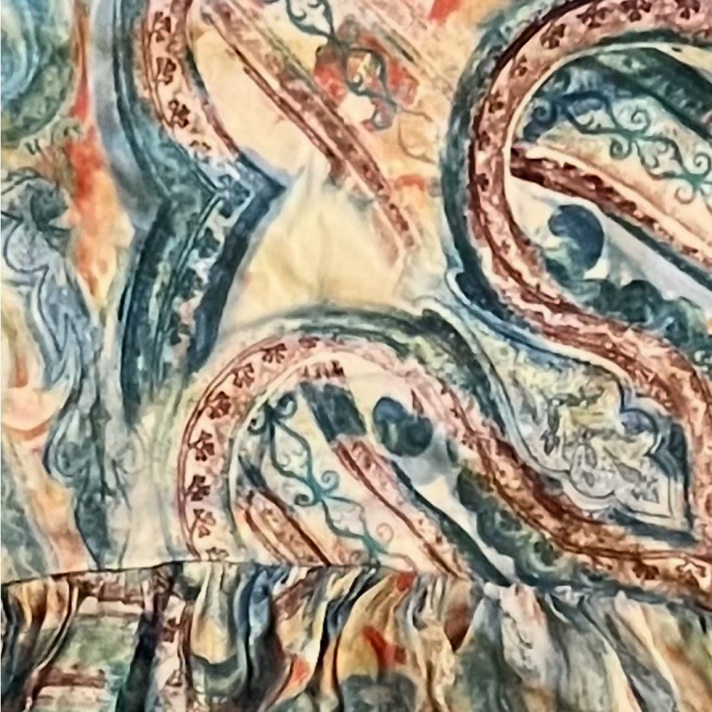 Colorful Peruvian Connection print dress, size XL. EUC.